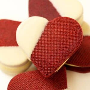 Alfajor red velvet