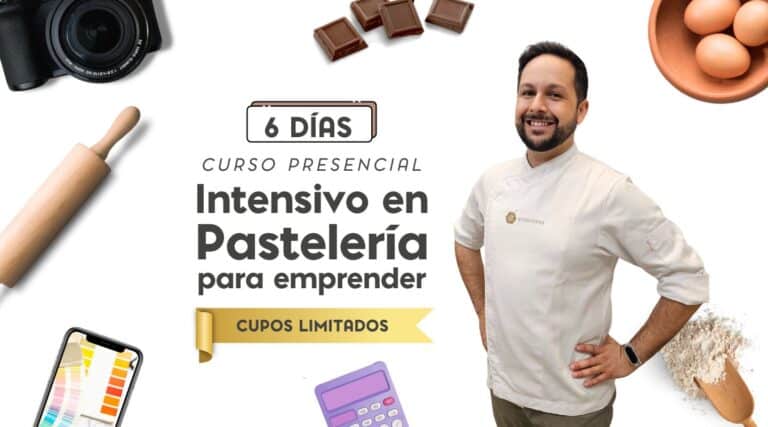 Curso Intensivo de Pastelería para Emprender Presencial [grupo reducido]