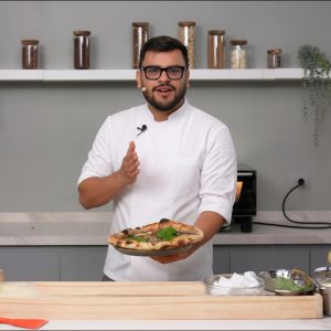 Pizza contemporánea