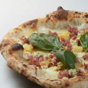 Pizza contemporánea