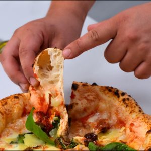 Pizza contemporánea