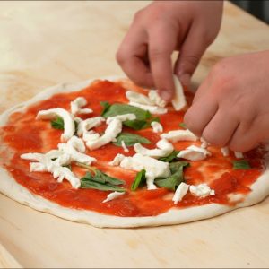 Pizza contemporánea