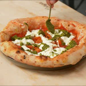 Pizza contemporánea