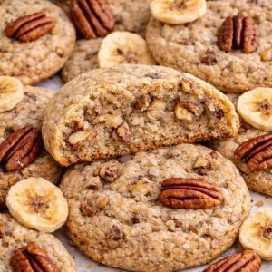 Cookie plátano nuez