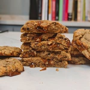 Cookie coffee toffee