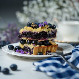 Kuchen arándano alemán