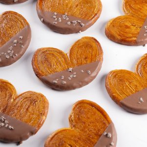 Palmera bañada en chocolate