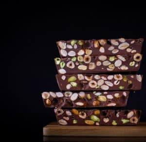 Turron de Gianduja y frutos secos